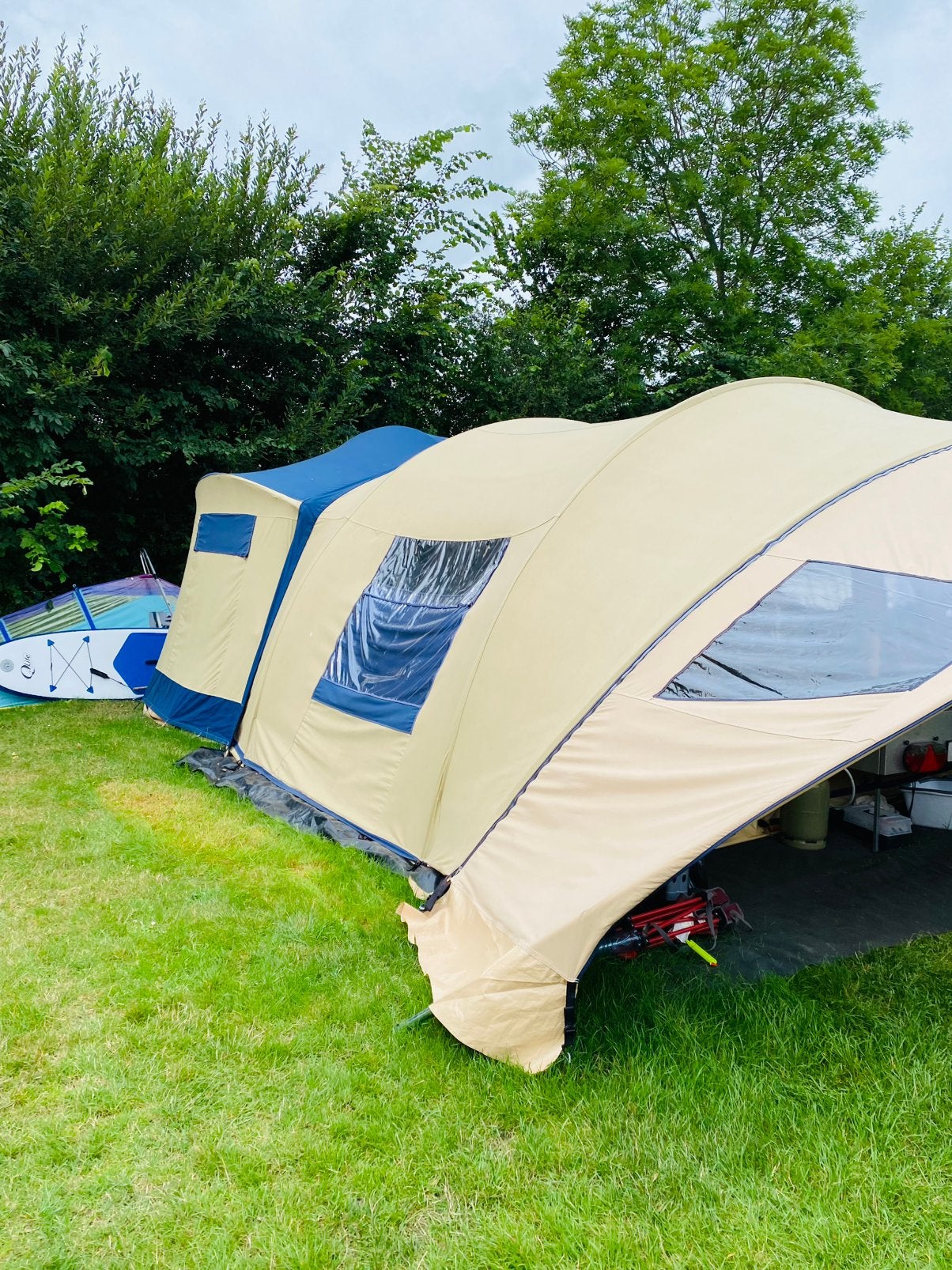 Cabanon Columbia – Zeer compleet, direct vakantieklaar!, Ophalen, Beige, Cabanon, Aanwezig