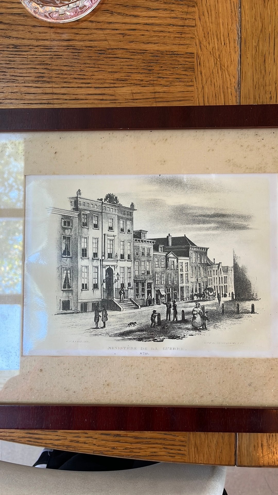 Litho ministerie van defensie 1848, Ophalen of Verzenden, Overige typen, Lithografie