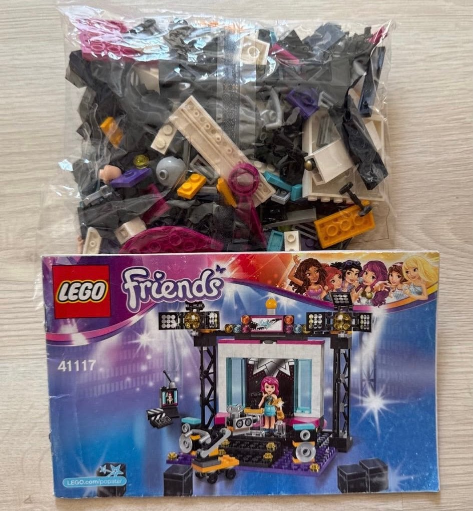Popster TV-studio Lego Friends zgan, Lego, Friends, Ophalen of Verzenden, Zo goed als nieuw
