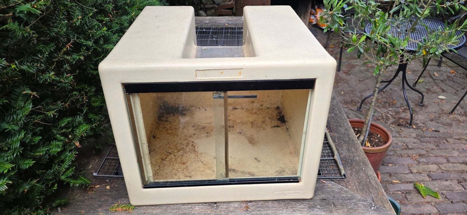 Herptek terrarium 60 x 60 x 50, Ophalen