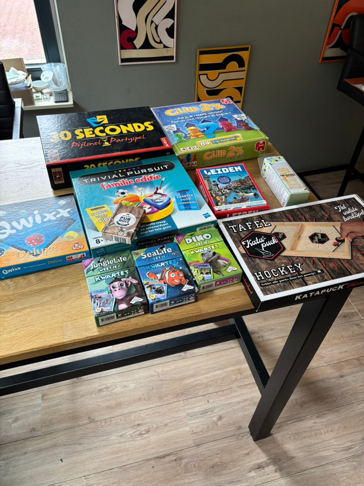 11 (bord) spellen / kwartetten, Ophalen, Gebruikt