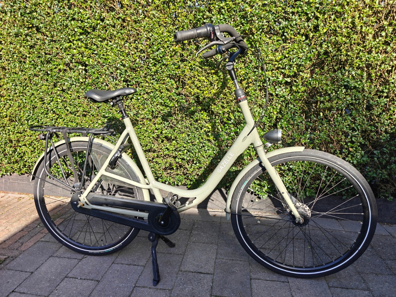 Gazelle Bloom moederfiets | Pistache Green | Framemaat 61, Ophalen, 56 cm of meer, Gazelle, Trommelrem