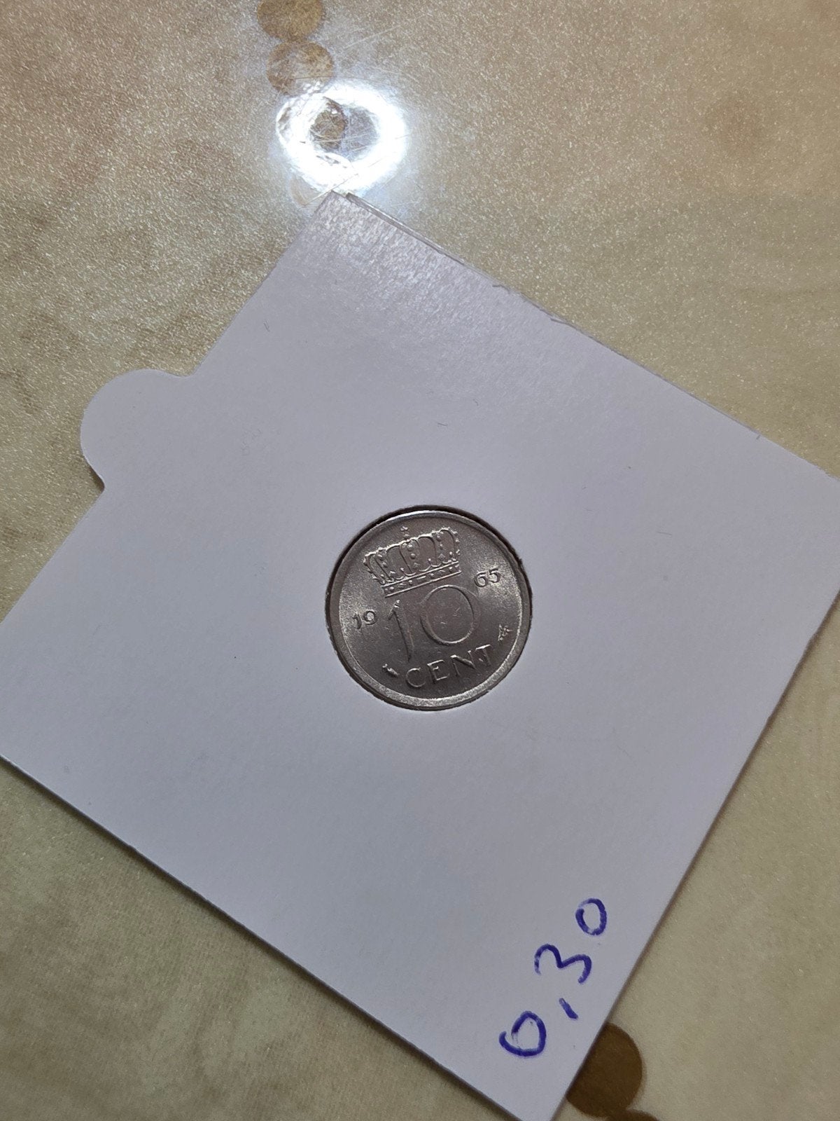 Nederlandse 10 Cent munt uit 1965 - Koningin Juliana, Ophalen of Verzenden, Koningin Juliana, 10 cent, Losse munt