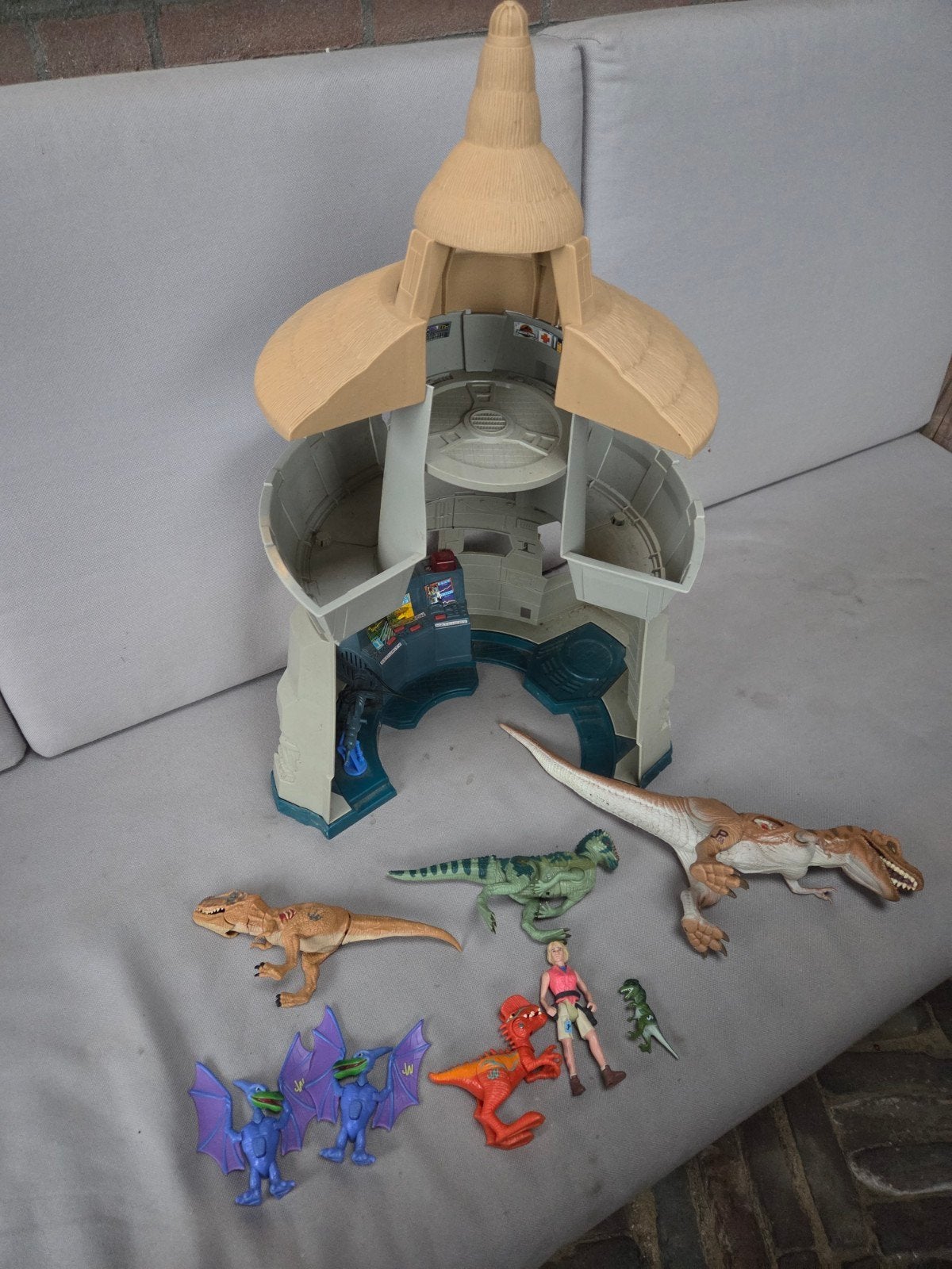 vintage jurassic park en world, Verzenden, Gebruikt