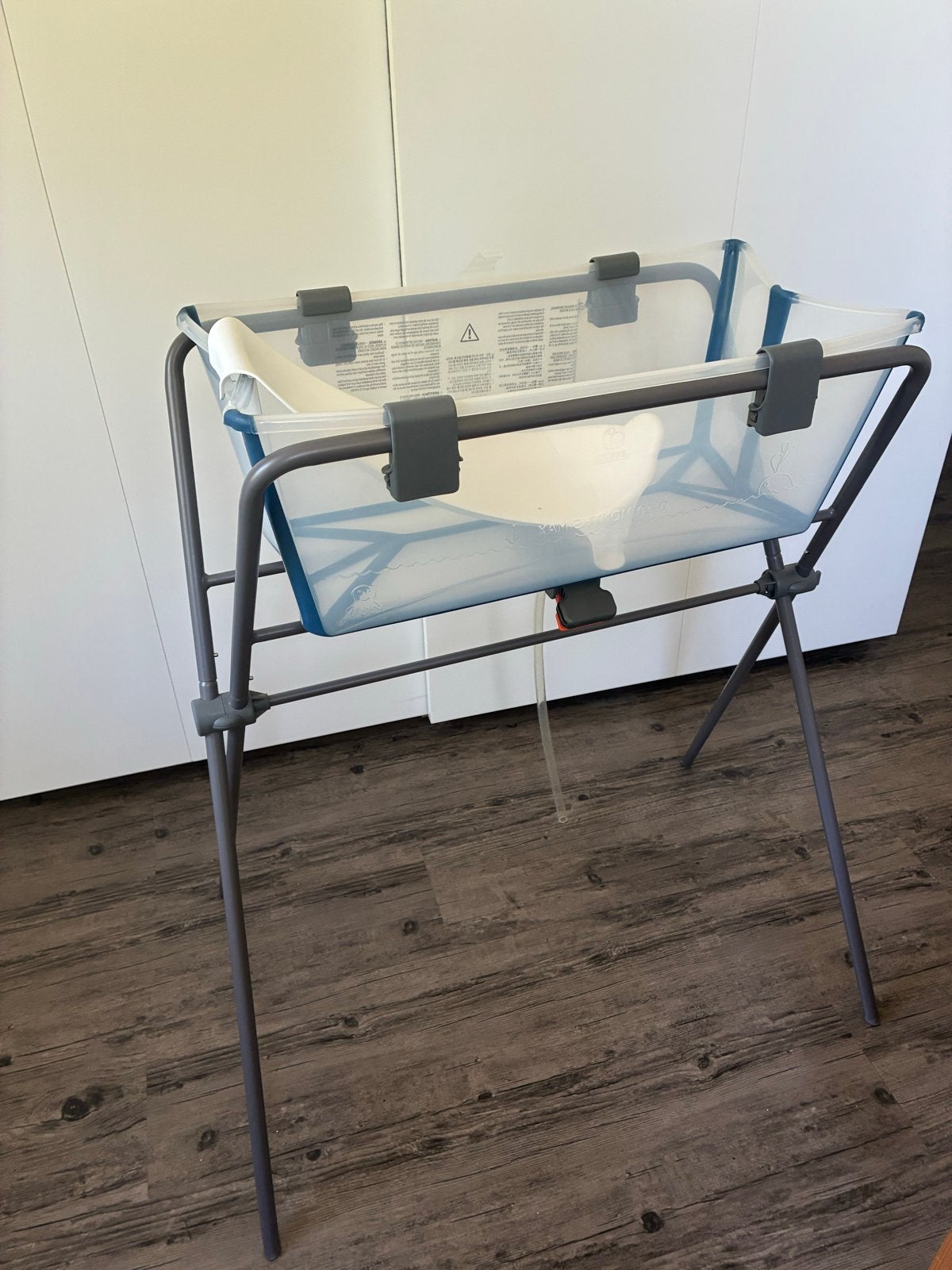 Stokke FlexiBath, standaard, Newborn Support, badthermometer, Kinderen en Baby's, Badjes en Verzorging, Gebruikt, Badje, Standaard