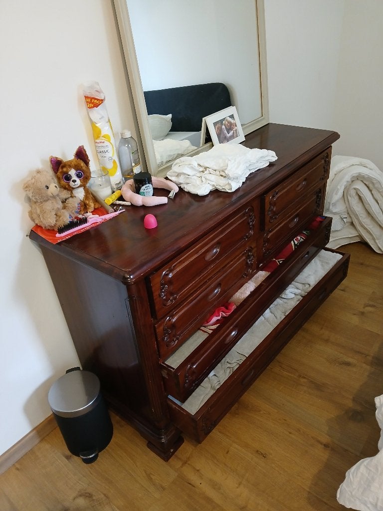 Vintage Dresser / Wardrobe, Ophalen, 25 tot 50 cm, 50 tot 100 cm, Minder dan 100 cm