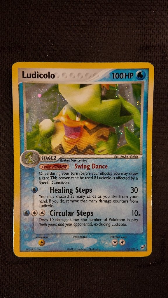 Ludicolo 1 10 Deoxys | Pokemon kaart, Ophalen, Nieuw, Losse kaart, Foil