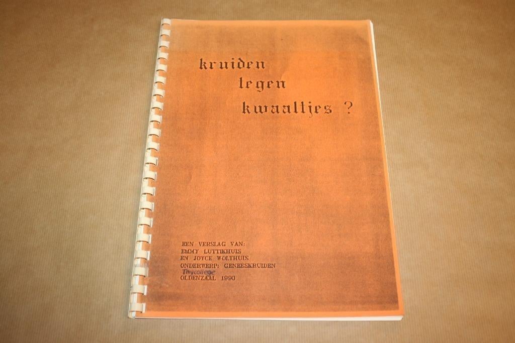Kruiden tegen kwaaltjes? [geneeskruiden] - Verslag, Boeken, Ophalen of Verzenden, Gelezen, Kruiden en Alternatief