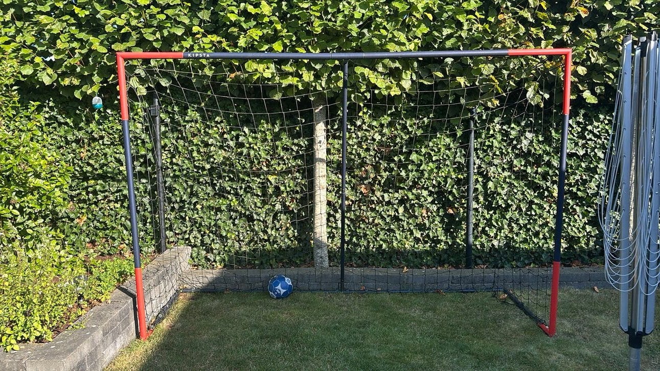 Kipstra voetbalgoal maat L (300x200), Ophalen, Gebruikt