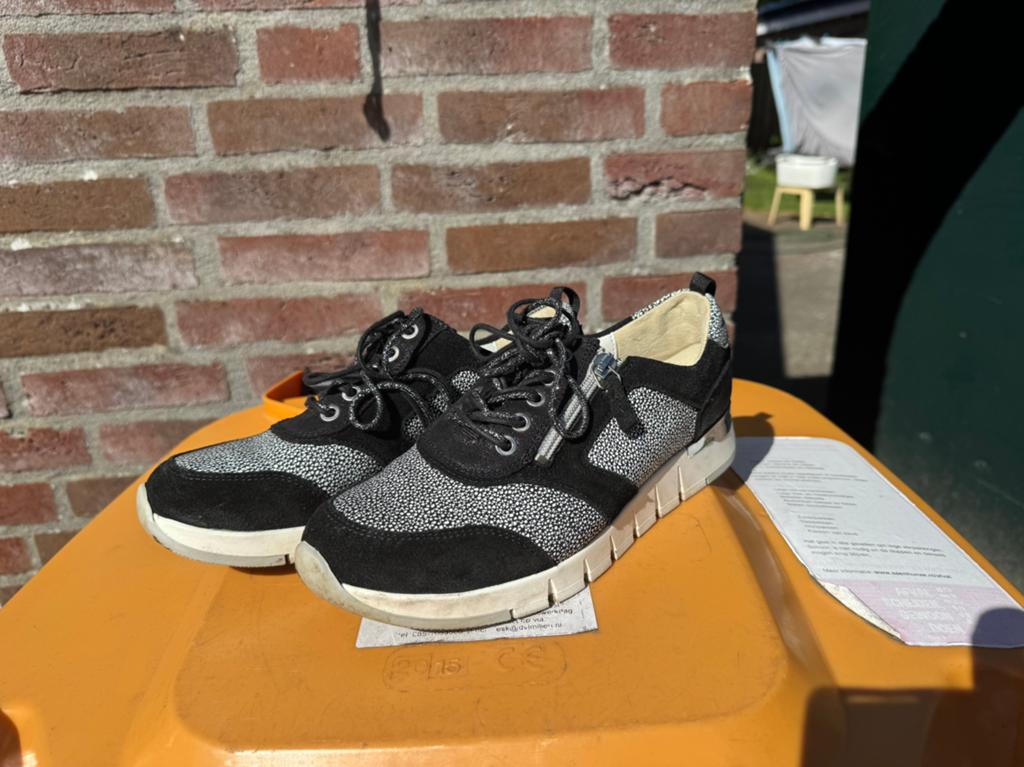 Sneaker Waldlaufer maat 39H, Zwart, Ophalen of Verzenden, Sneakers of Gympen, Zo goed als nieuw