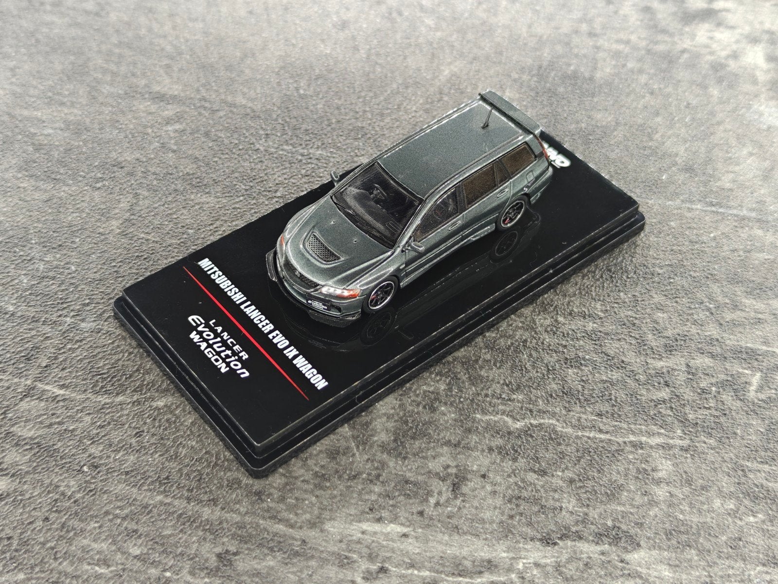 Inno 64 Mitsubishi Lancer Evo IX Wagon 1:64 Modelauto, Verzenden, Zo goed als nieuw, Auto