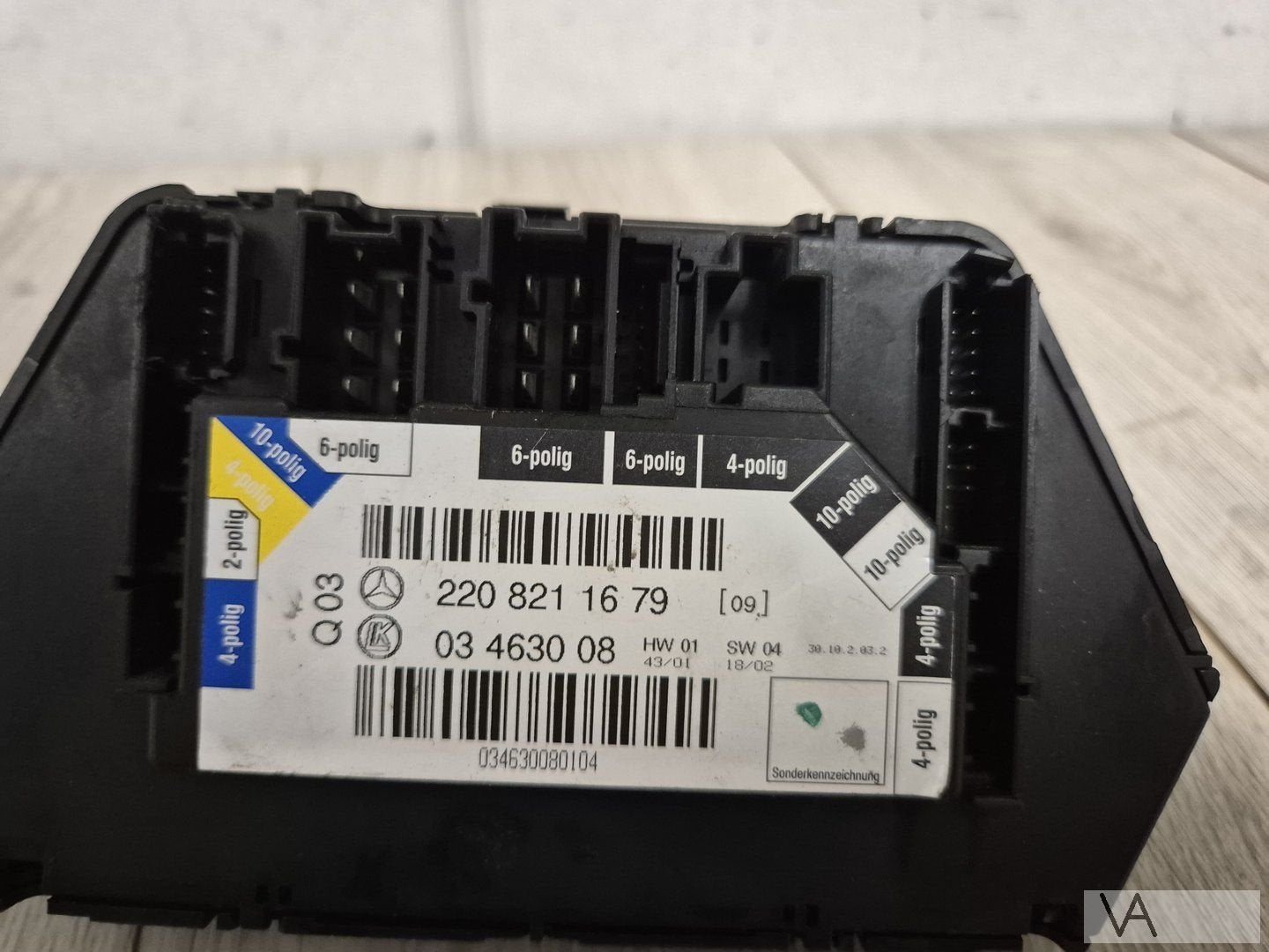 Mercedes S klasse W220 stoelverstelling paneel 2208211679, Gebruikt, -, Ophalen of Verzenden, -
