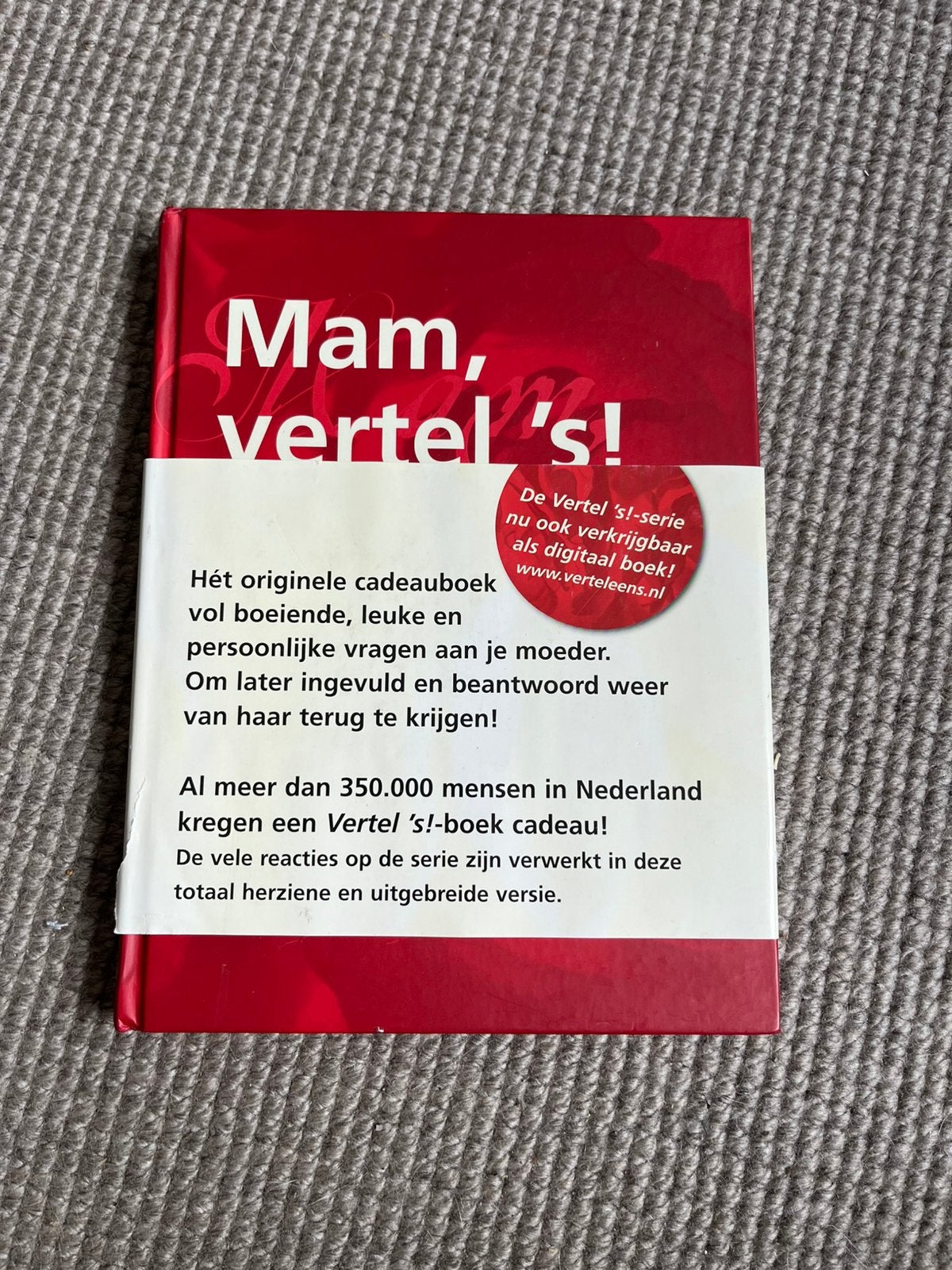 Mam vertel eens (nieuw), Ophalen, Nieuw