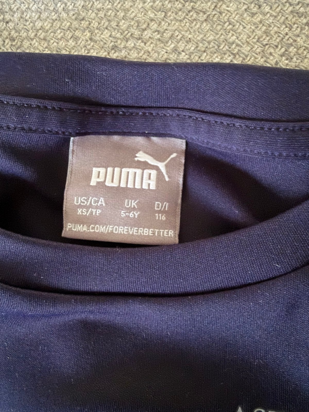 Puma Red Bull Racing T-shirt Maat 116, Kinderen en Baby's, Kinderkleding | Maat 116, Ophalen, Zo goed als nieuw, Jongen of Meisje