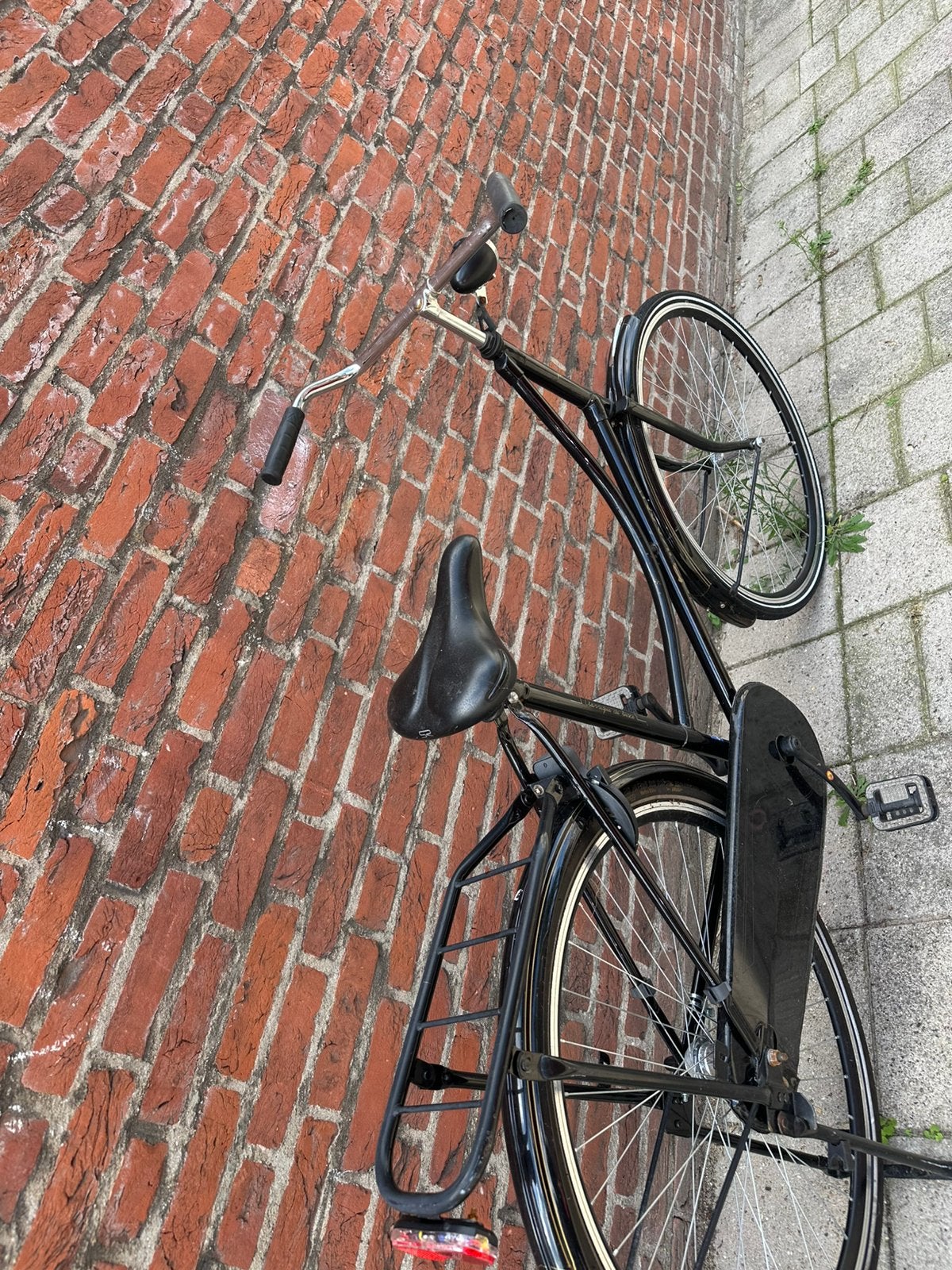 28 inch omafiets – new goed staat  – 95 euro, 53 tot 56 cm, Versnellingen, Zo goed als nieuw, Schijfrem