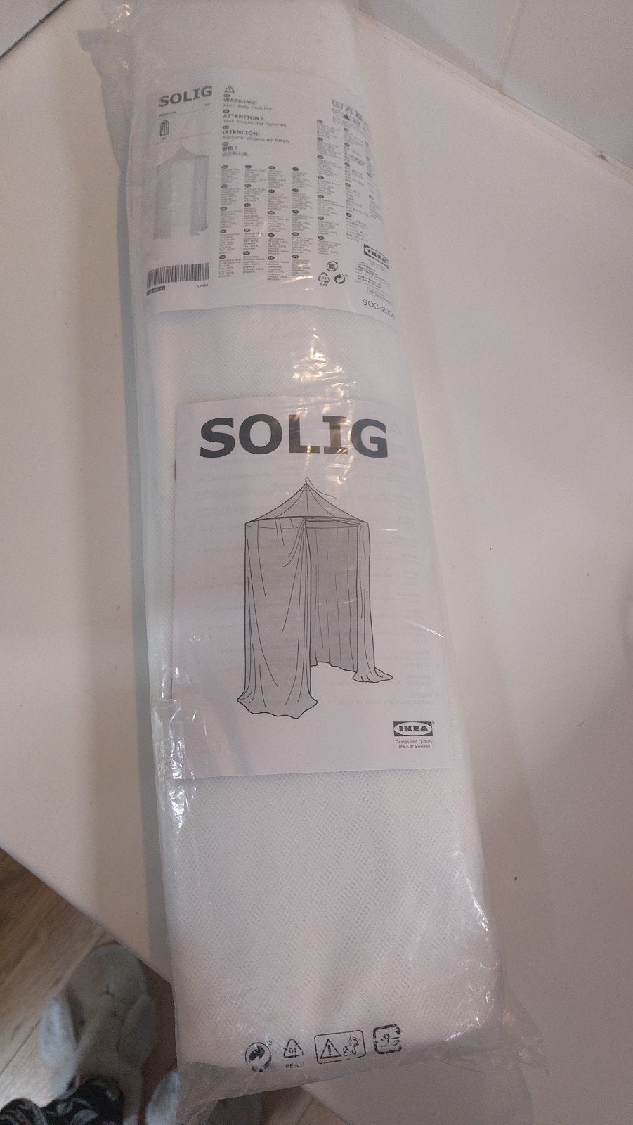 IKEA SOLIG klamboe / muggennet - NIEUW in verpakking, Ophalen of Verzenden
