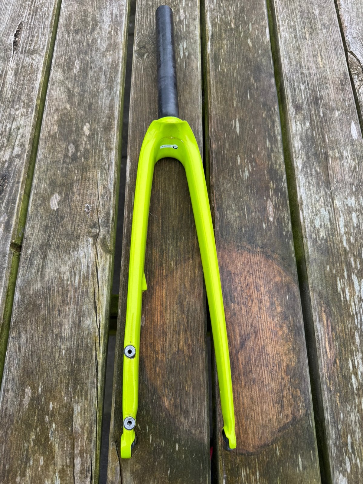 Cannondale supersix evo disc voorvork, Gebruikt, Ophalen of Verzenden, Voorvork, Racefiets