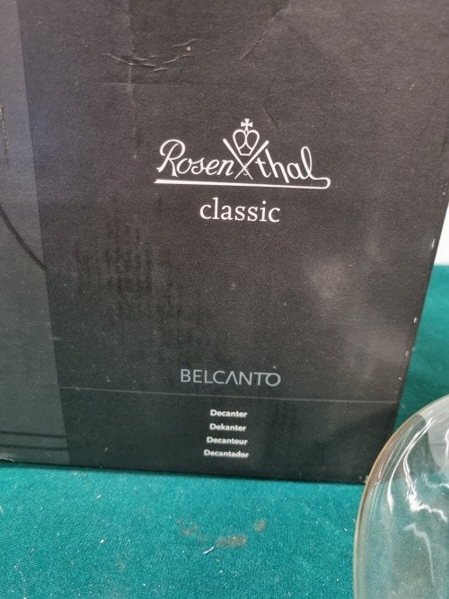 -	Decanteur rosenthal classic, Verzamelen, Ophalen of Verzenden