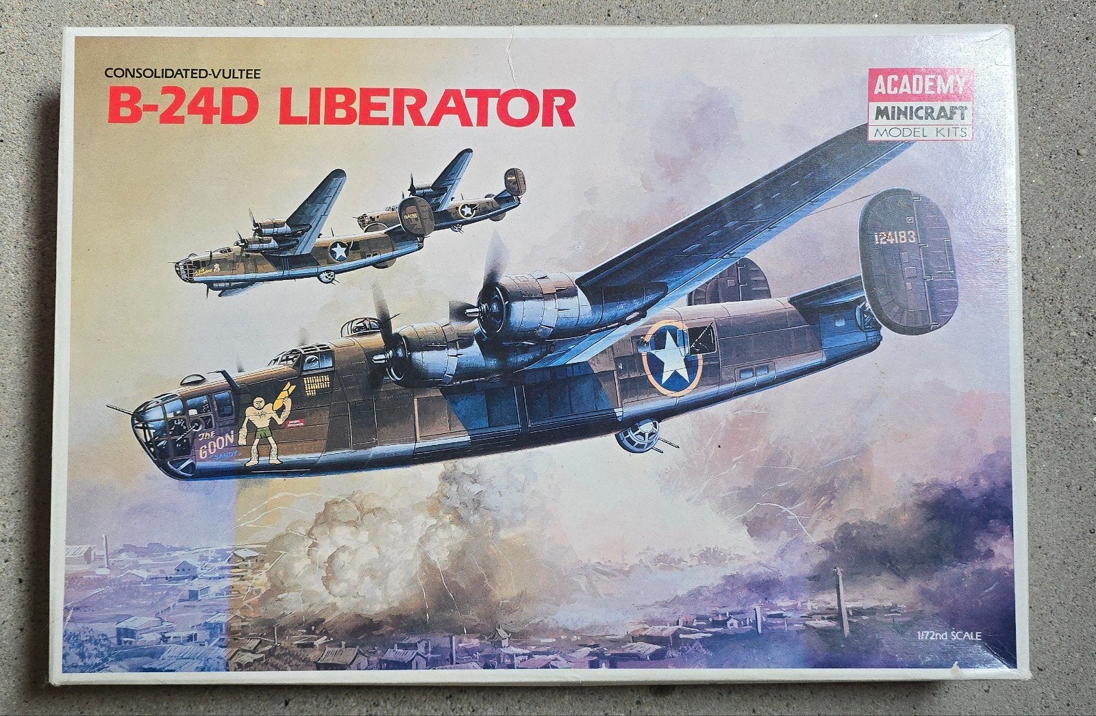 B-24D Liberator Academy 1:72, Overige merken, 1:72 tot 1:144, Ophalen of Verzenden, Zo goed als nieuw