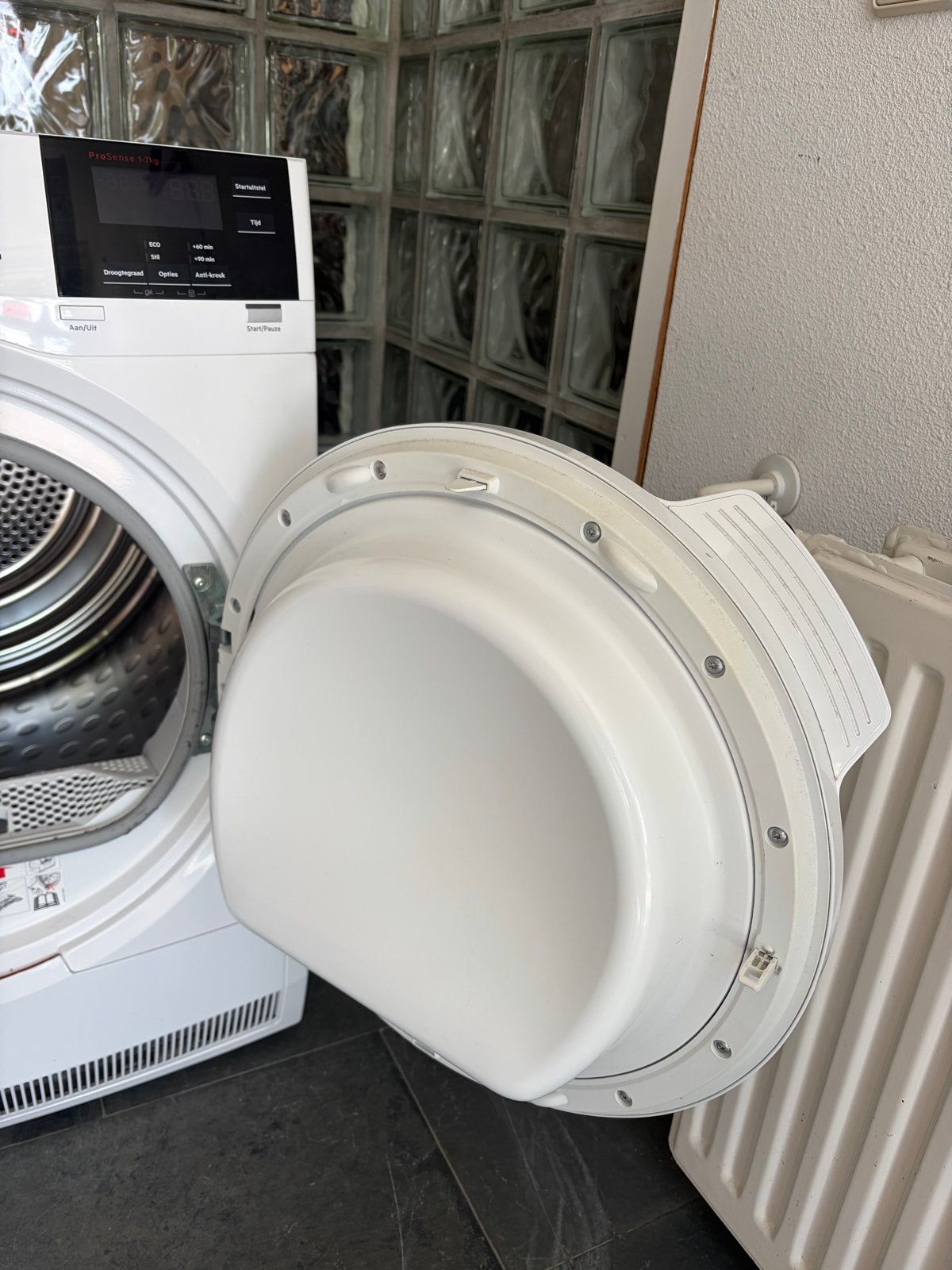 AEG Lavatherm 7000 Series SensiDry 7kg Warmtepompdroger, Witgoed en Apparatuur, Wasdrogers, Ophalen, 6 tot 8 kg, Gebruikt, Voorlader