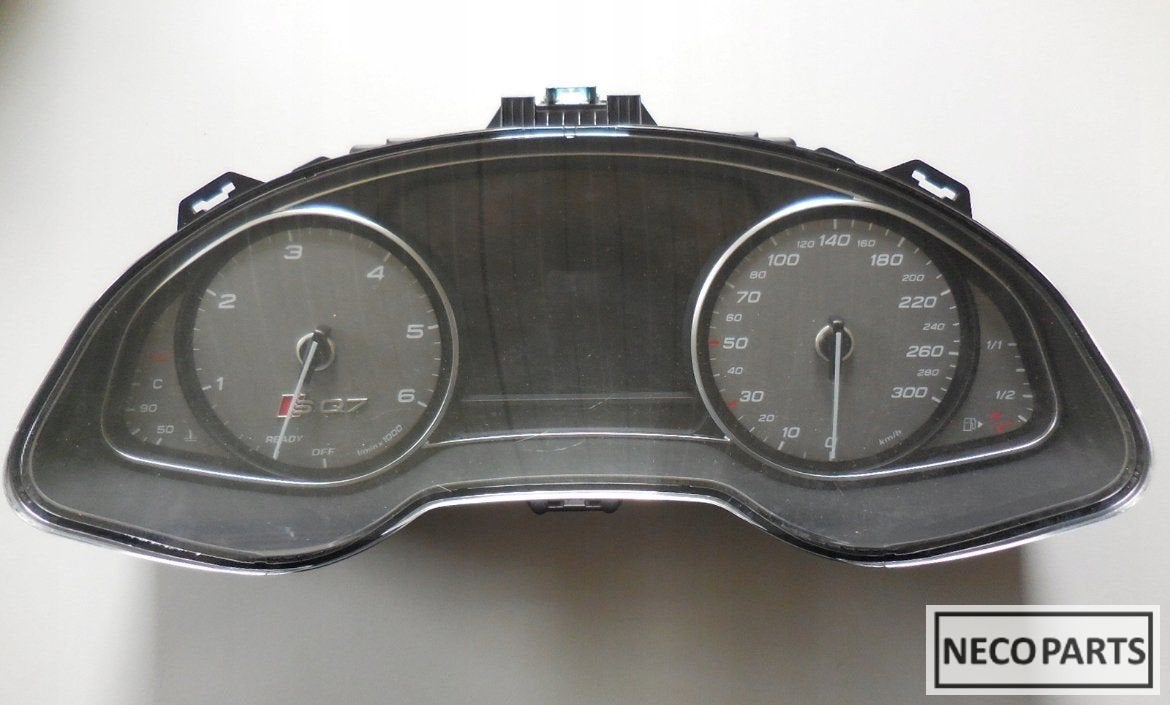 AUDI SQ7 Q7 4M DASH TELLER 4M0920777 ALLES LEVERBAAR!!, Gebruikt, -, -, Spatbord