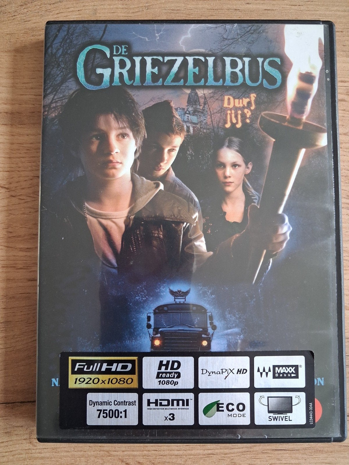 de griezelbus dvd paul van loon, Zo goed als nieuw, Vanaf 6 jaar, Film, Ophalen of Verzenden