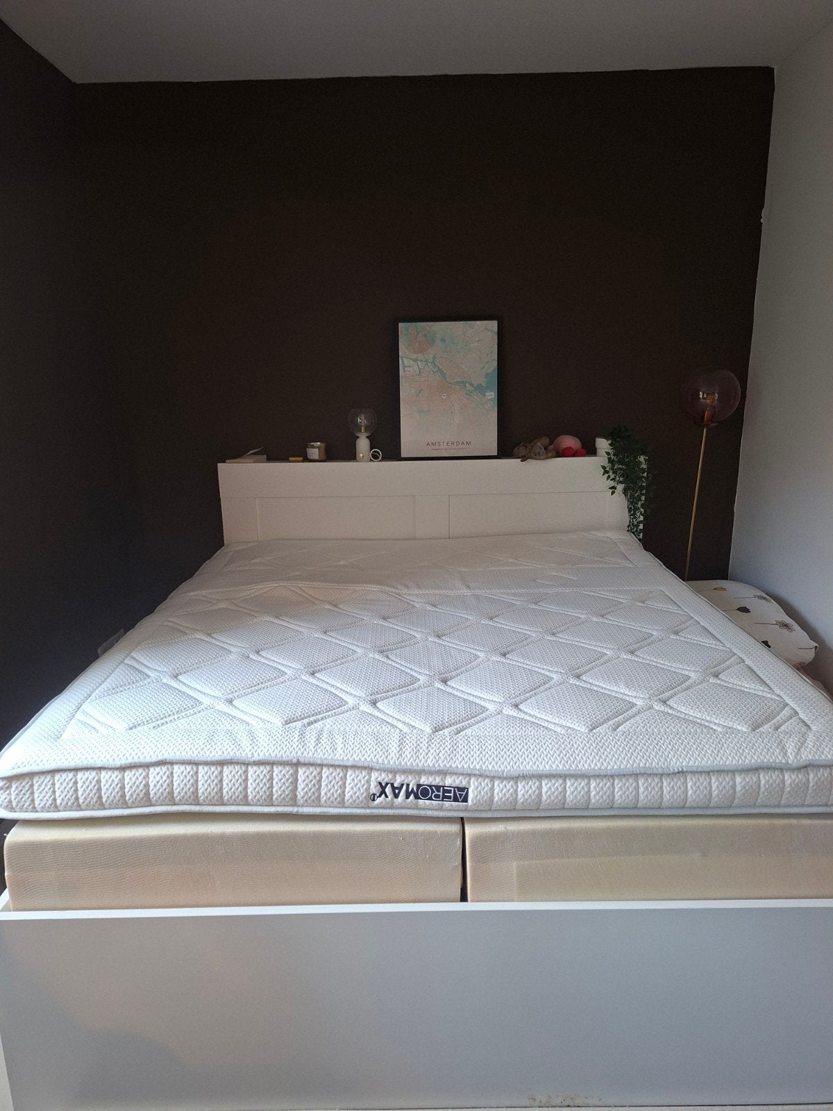 Luxe Swiss sense AEROMAX matras topper 180x200 cm, Tweepersoons, Ophalen of Verzenden, Zo goed als nieuw, Matras