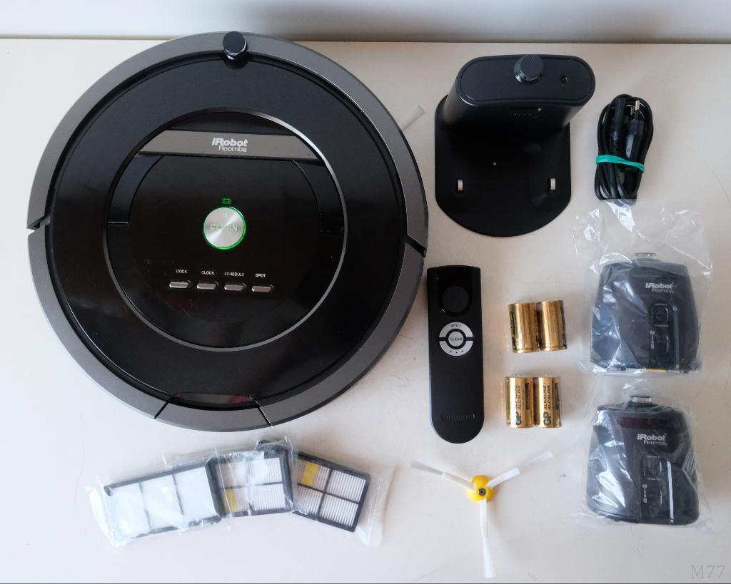 Irobot Roomba 880 robotstofzuiger (Nieuwe Accu & Rollen), IRobot, Refurbished, Ophalen of Verzenden, Robotstofzuiger