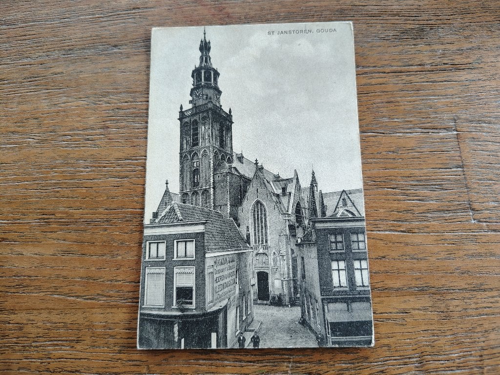 Gouda st Janstoren, Ophalen of Verzenden, Voor 1920, Ongelopen, Zuid-Holland