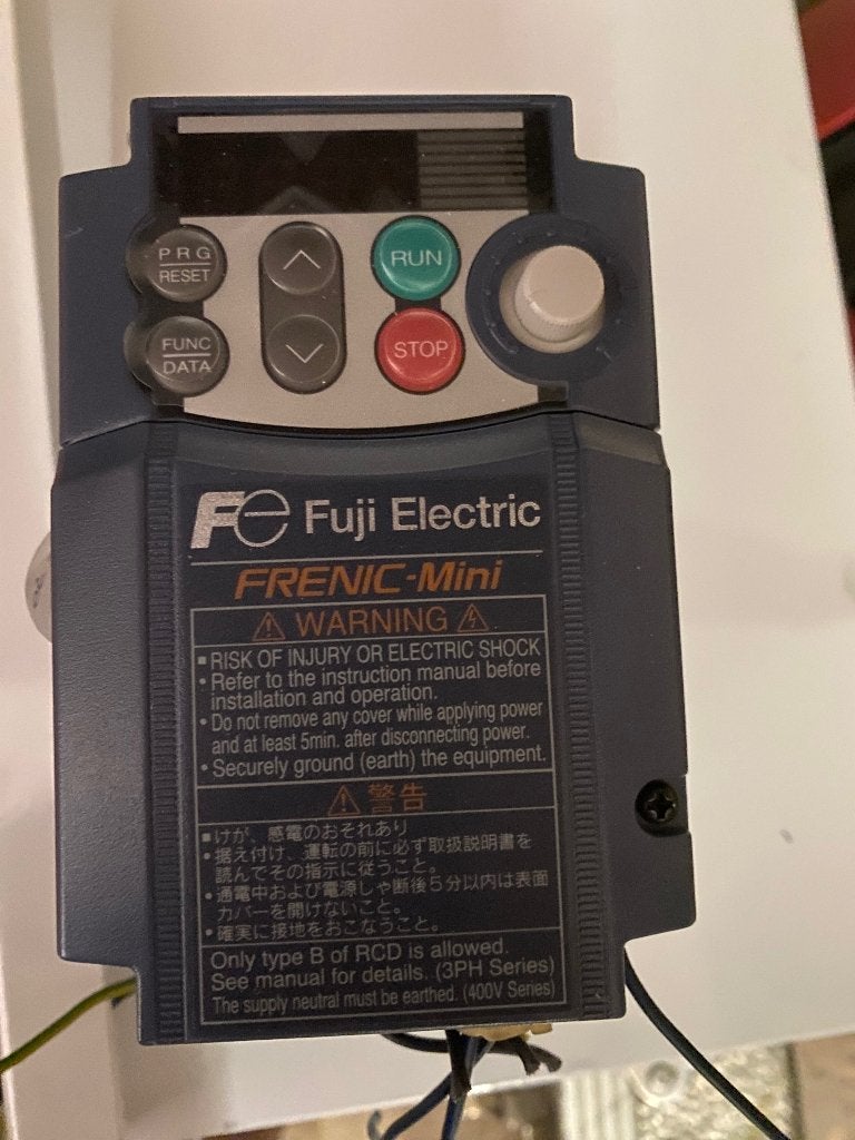 Fuji Electric. frequentieregelaar   FRENIC-Mini, Hobby en Vrije tijd, Elektronica-componenten, Ophalen of Verzenden, Zo goed als nieuw