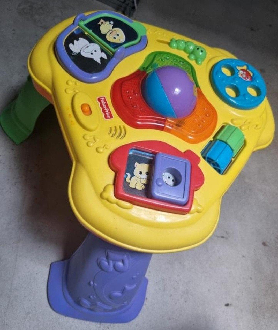 Fisher price speeltafel met licht en geluid, Ophalen, Zo goed als nieuw, Speelset, Met licht