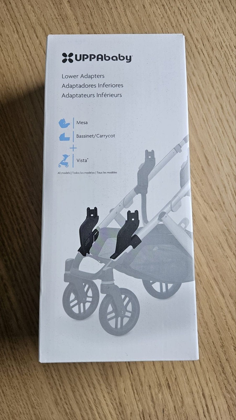 UPPAbaby Vista Adapters: Bovenste en Onderste Set, Ophalen of Verzenden, Gebruikt, Overige merken