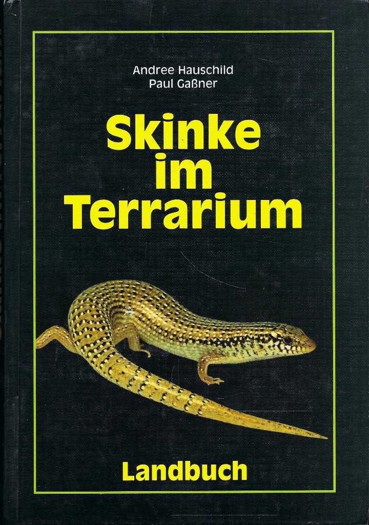 REPTIELEN BOEK SKINKE IM TERRARIUM., Ophalen of Verzenden, Nieuw, Terrarium of Paludarium