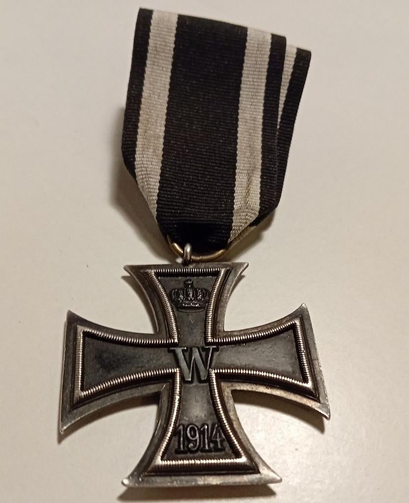 WW1 ijzeren kruis 2e klasse, Verzamelen, Ophalen of Verzenden