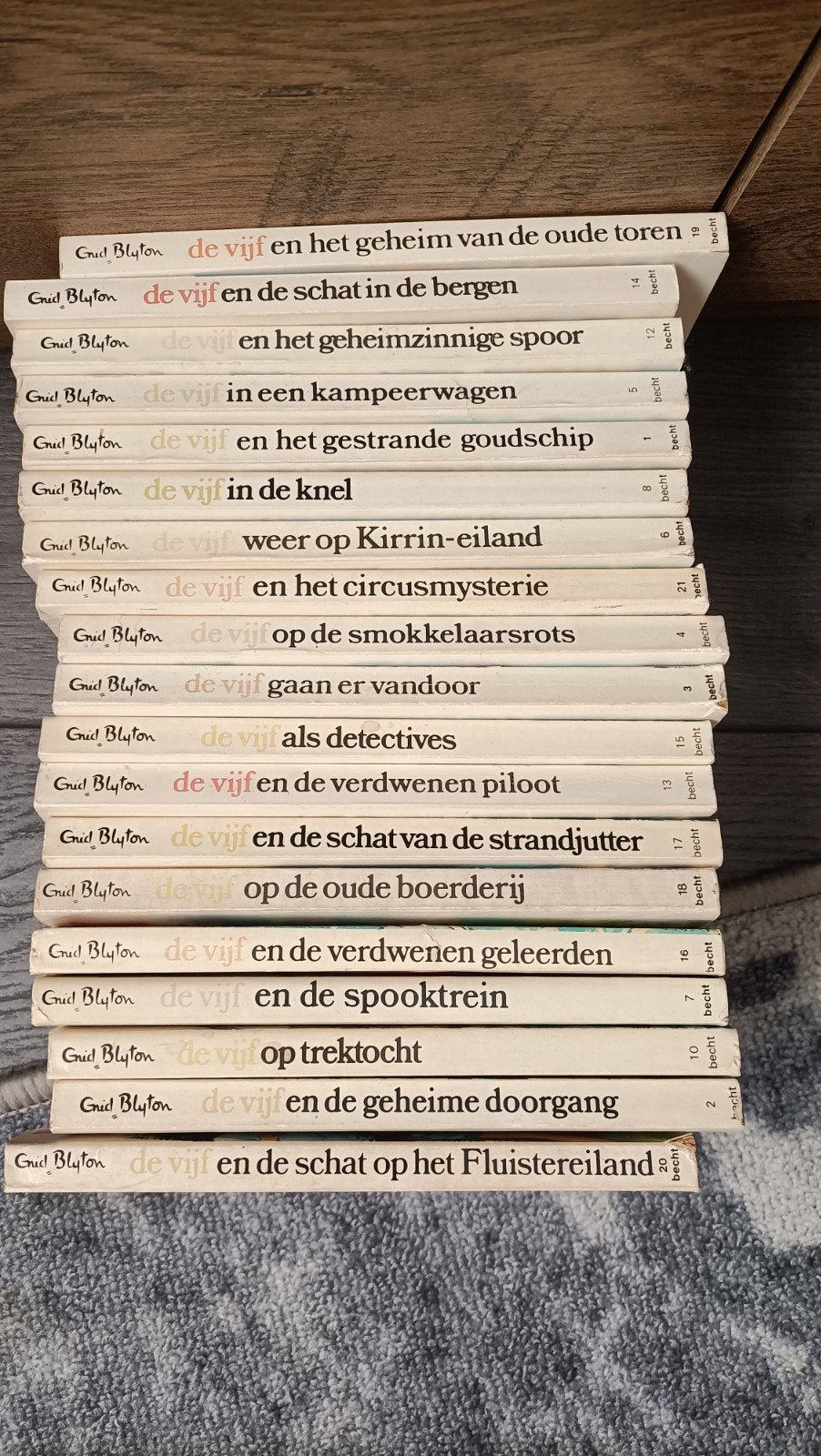 De Vijf boekenreeks van Enid Blyton - 20 delen, Ophalen, Gelezen, Enid Blyton, Fictie