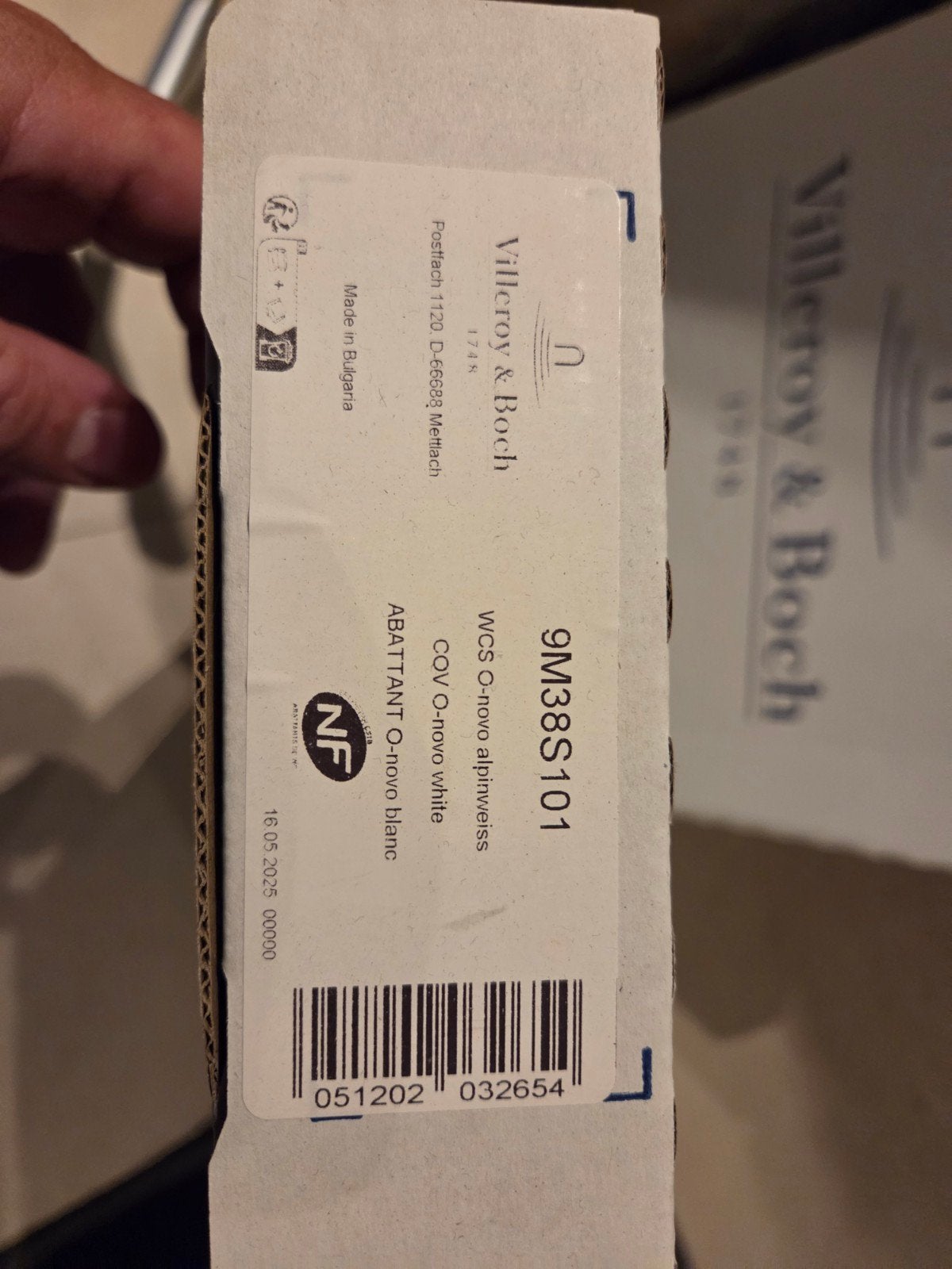 Villeroy & Boch WC-zitting O-novo wit (9M38S101), Ophalen of Verzenden, Nieuw, Toilet