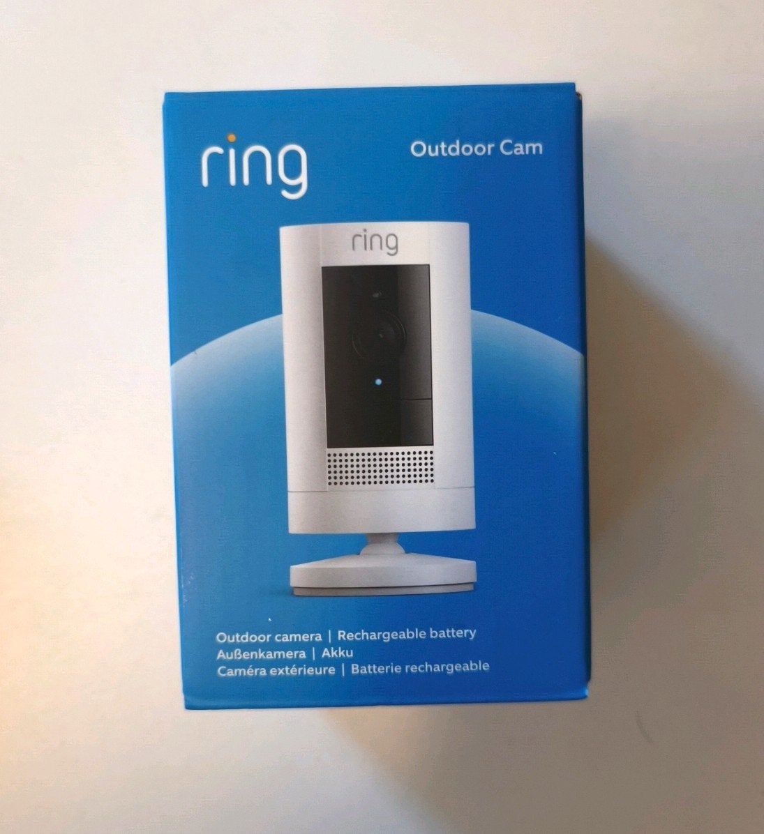 Ring Outdoor Camera 2e Generatie op Batterij Wit, Ophalen of Verzenden, Nieuw, Buitencamera