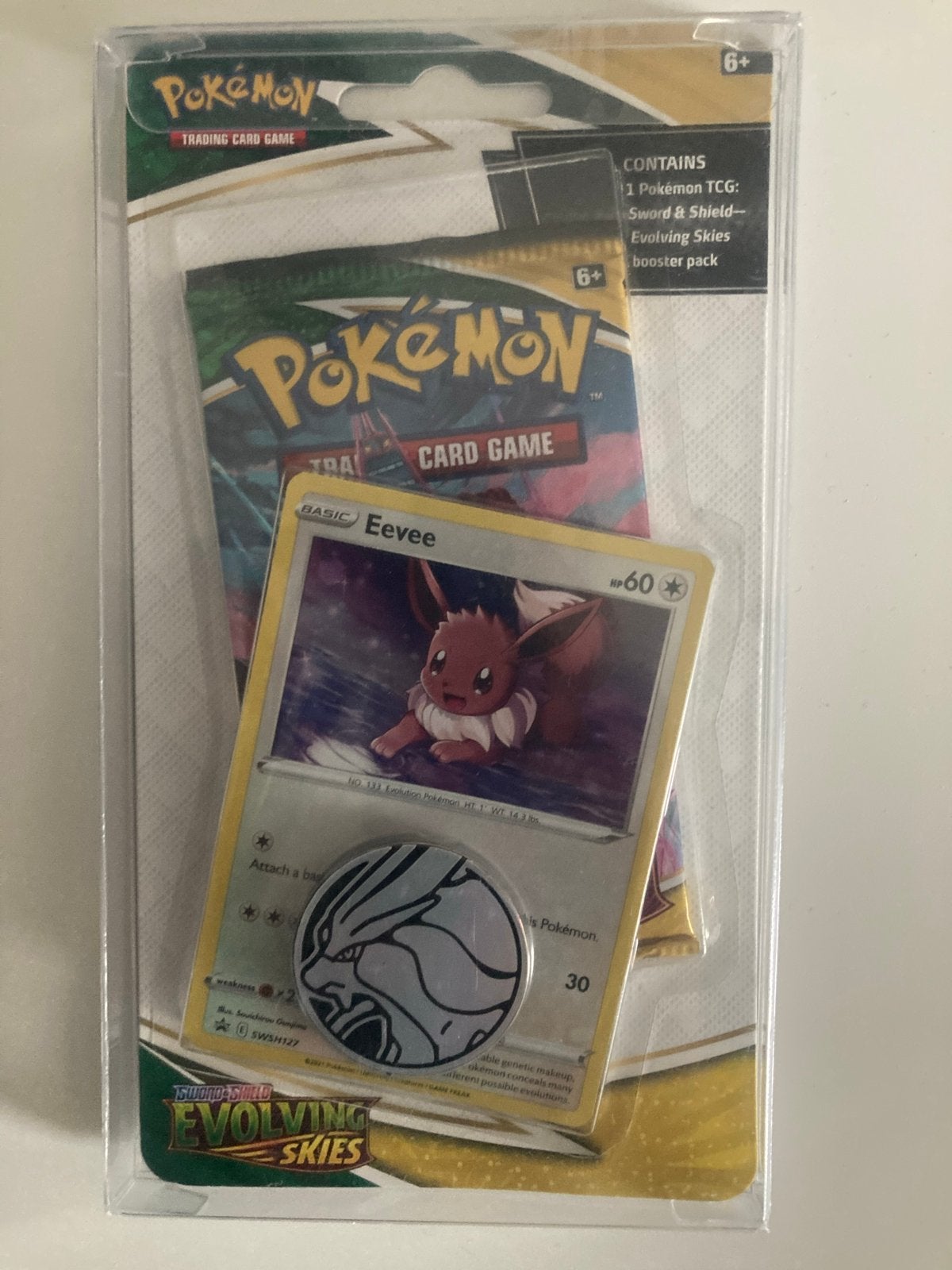 Evolving Skies: Eevee 1-Pack Blister, Hobby en Vrije tijd, Ophalen of Verzenden, Nieuw, Booster