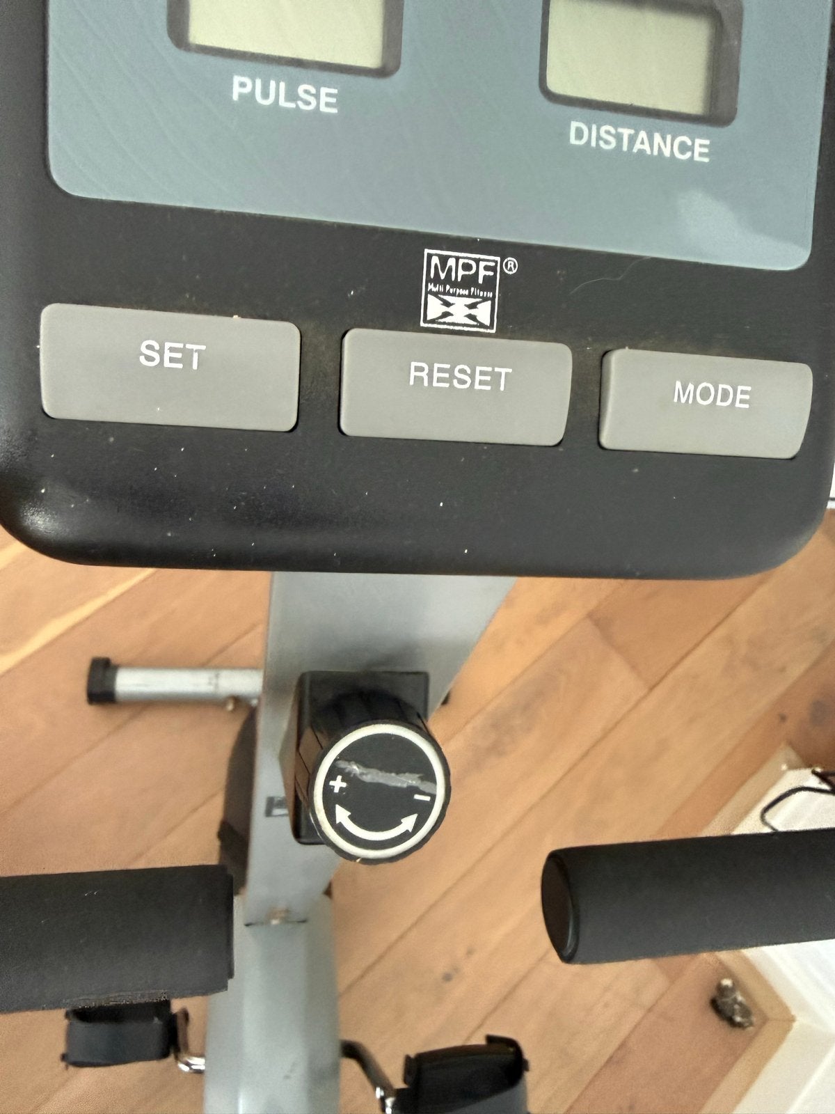 Hometrainer MPF - Ideaal voor thuisworkouts, Ophalen, Gebruikt, Metaal, Benen