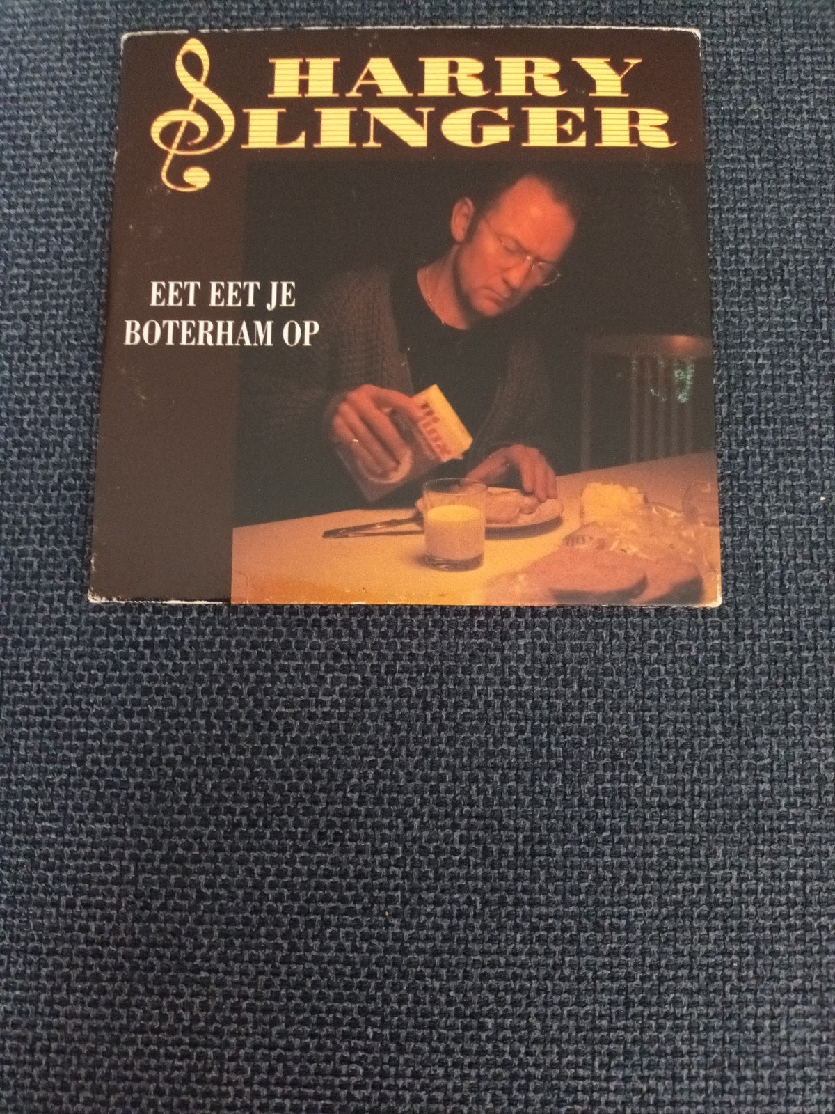 HARRY SLINGER - EET EET JE BOTERHAM OP, Ophalen of Verzenden, Zo goed als nieuw, Nederlandstalig