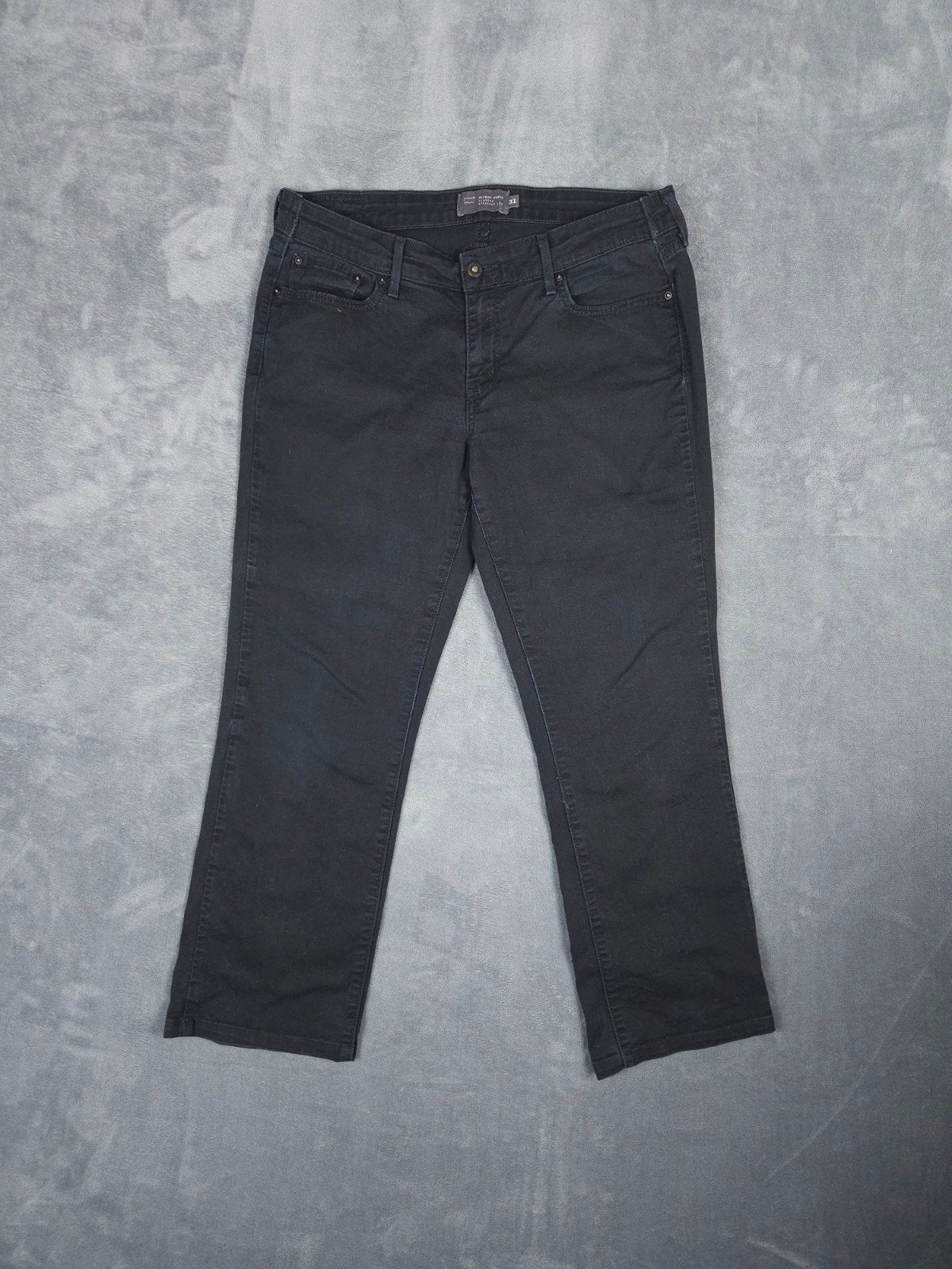 Levi Broek Slight Curve Womans 31 Classic Straight Leg Black, ., Zwart, Ophalen of Verzenden, Zo goed als nieuw