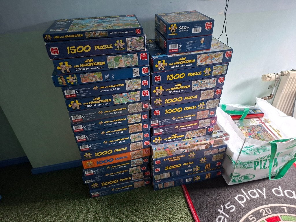 Jan van haasteren, Ophalen of Verzenden, 500 t/m 1500 stukjes, Zo goed als nieuw
