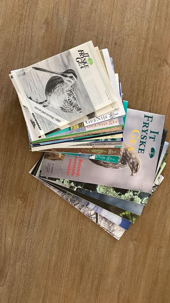 Tijdschrift 'It Fryske Gea' jaargangen 1990-1998, Ophalen, Gelezen, Wetenschap en Natuur