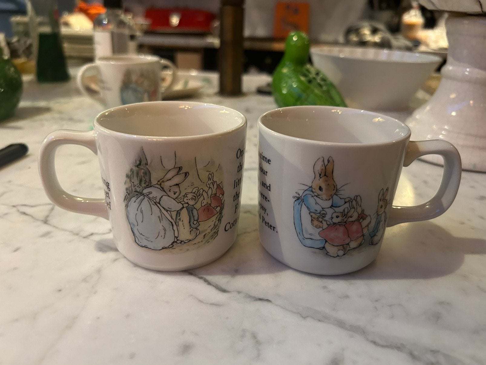 Vintage Wedgwood Peter Rabbit mok – Made in England, Ophalen of Verzenden, Zo goed als nieuw, Porselein, Kop(pen) en/of Schotel(s)