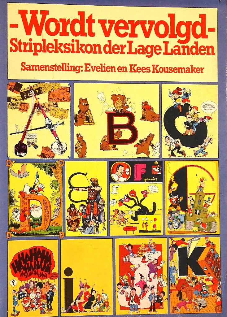 WORDT VERVOLGD: STRIPLEKSIKON der LAGE LANDEN, Eén stripboek, Ophalen of Verzenden, Zo goed als nieuw, Evelien en Kees Kousemaker