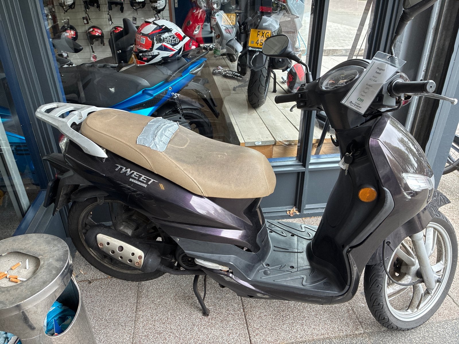 Peugeot Tweet Scooter - Bouwjaar 2015 - Bourguignon Leeuward, Ophalen, Gebruikt, Overige modellen, Maximaal 45 km/u