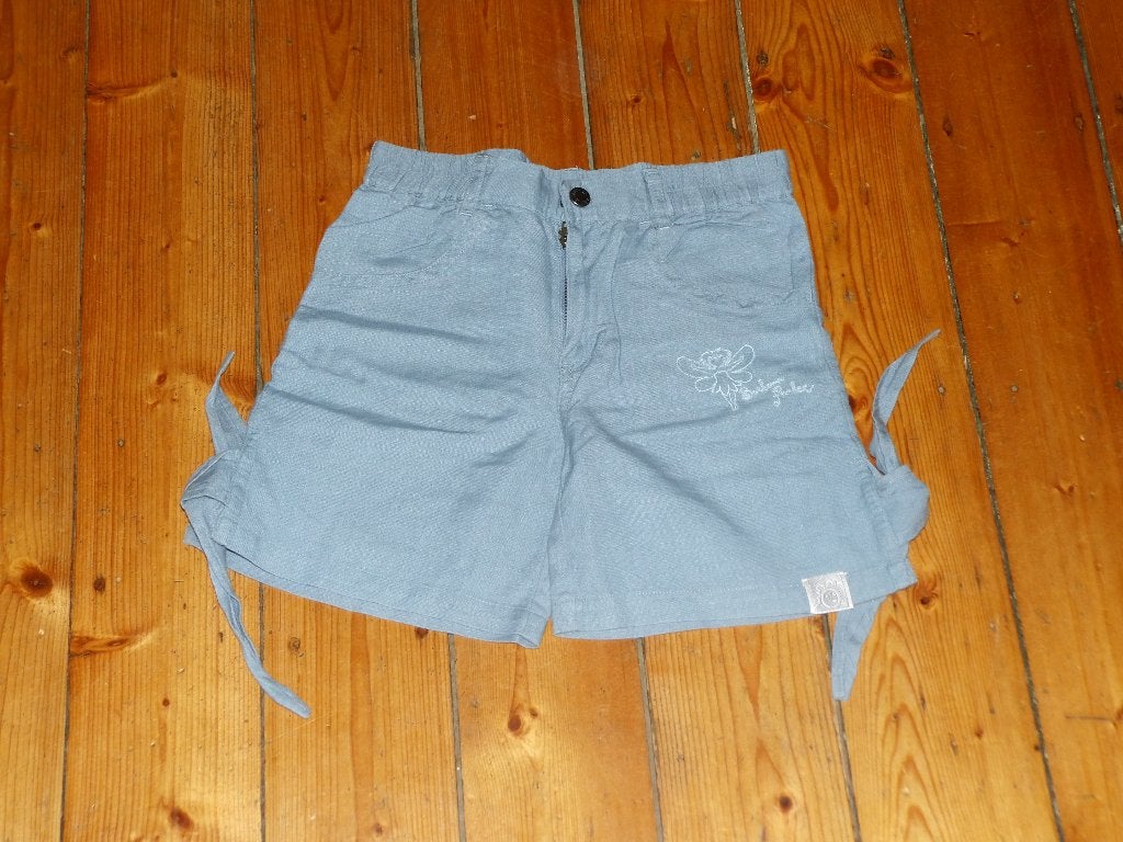 mooie linnen katoenen Barbara Farber short maat 98, Broek, Meisje, Ophalen of Verzenden, Zo goed als nieuw