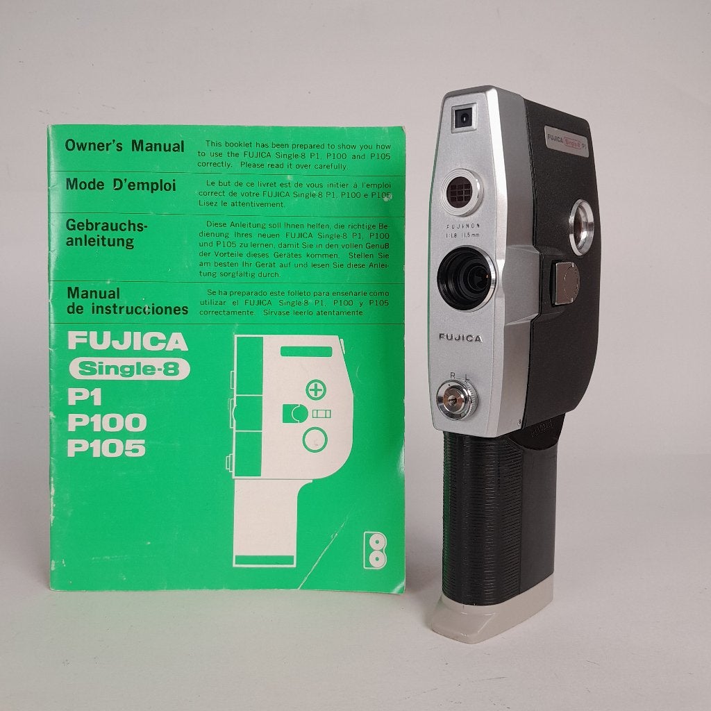 Fujica Single-8 P1 - vintage 8mm filmcamera uit 1965, Ophalen of Verzenden, 1960 tot 1980, Filmcamera