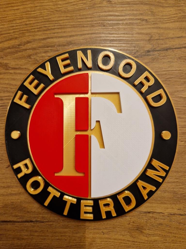 Super mooi Feyenoord logo, Ophalen of Verzenden, Nieuw, Feyenoord, Beeldje of Poppetje