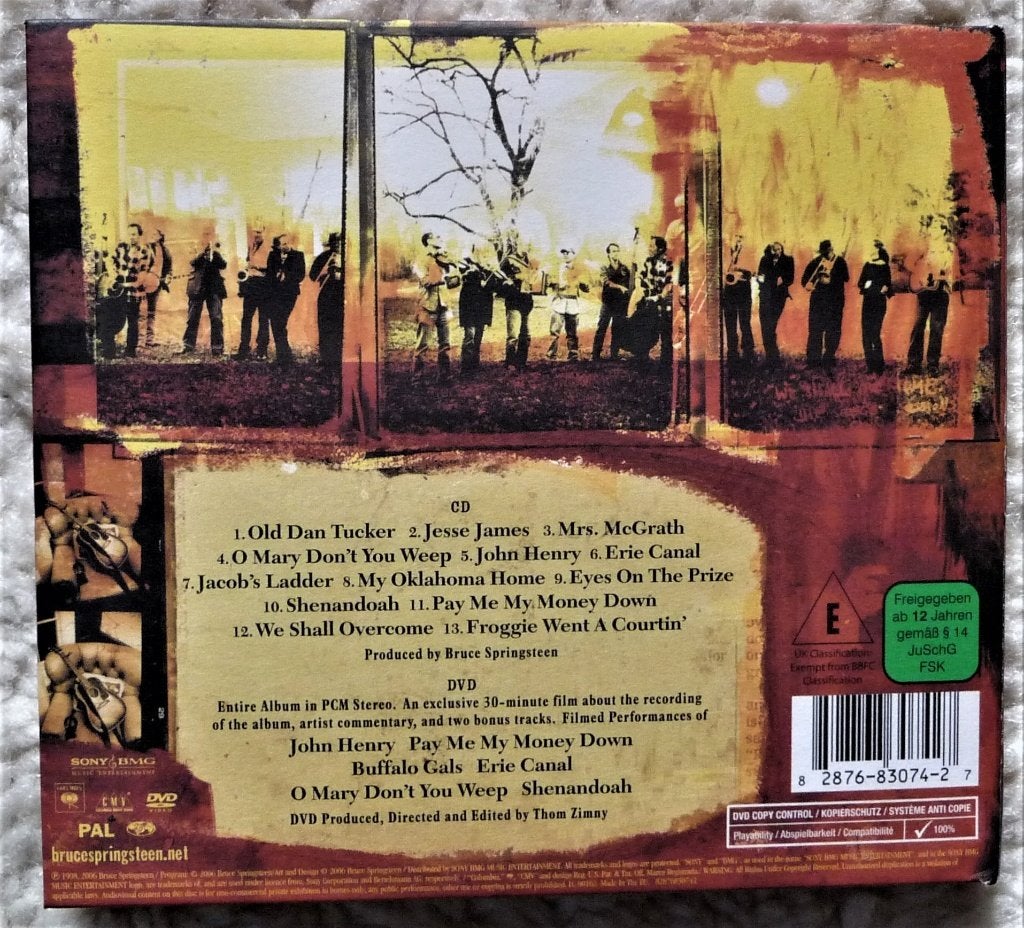 Bruce Springsteen The Seeger Sessions (CD en DVD), Ophalen of Verzenden, Gebruikt, Poprock